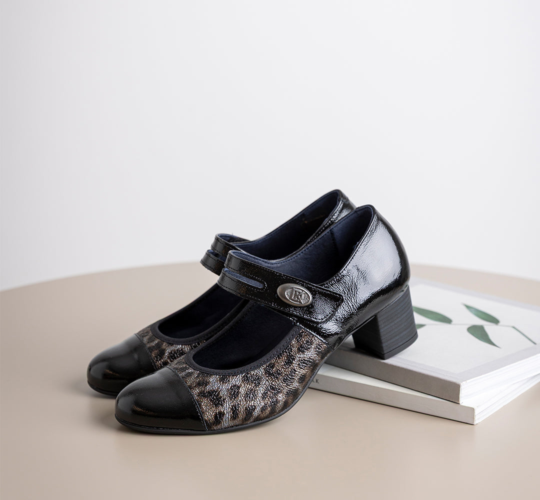 GEMINIS D8637 Zapato Negro