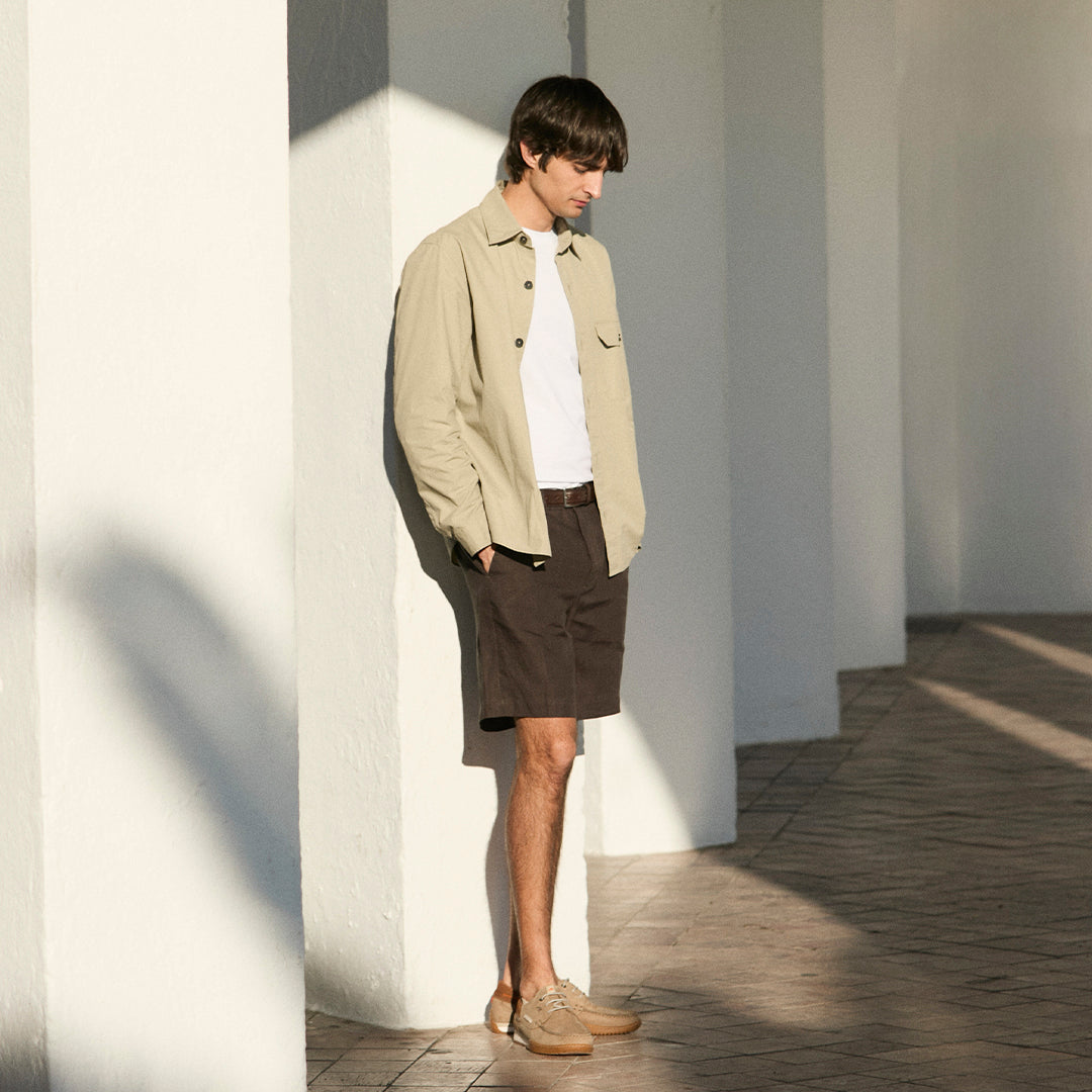 BRUNO F2434 Taupe Deck Shoes