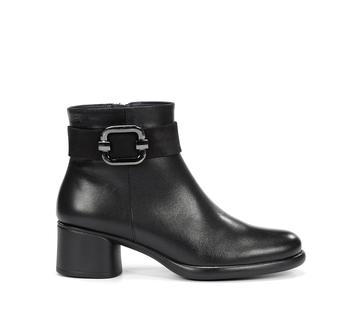 MACY D9369 Black Ankle Boot1