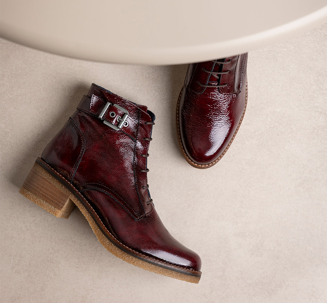 LUCERO D8686 Botín Burdeos