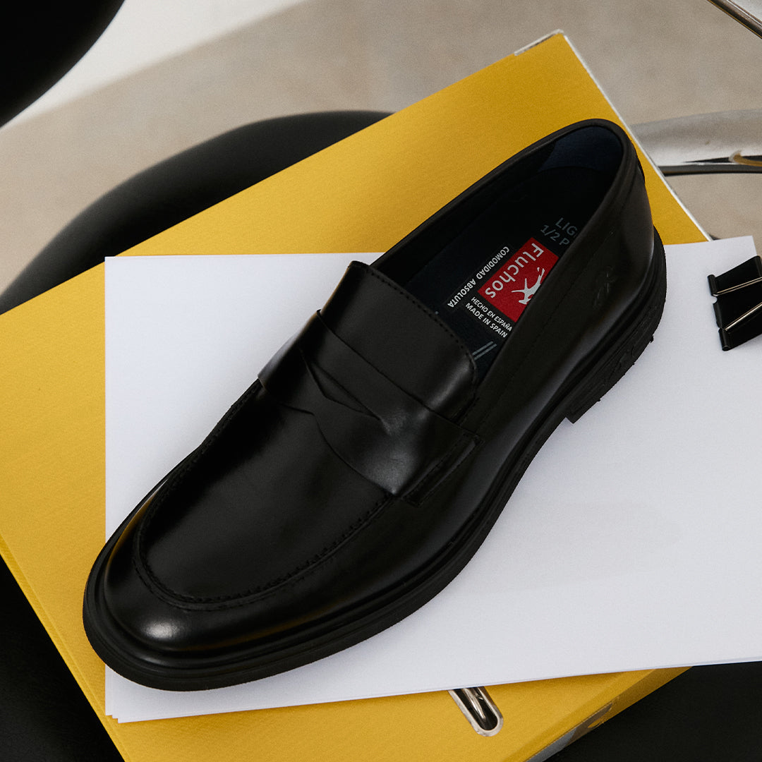 BELGAS F0633 Mocassin Preto