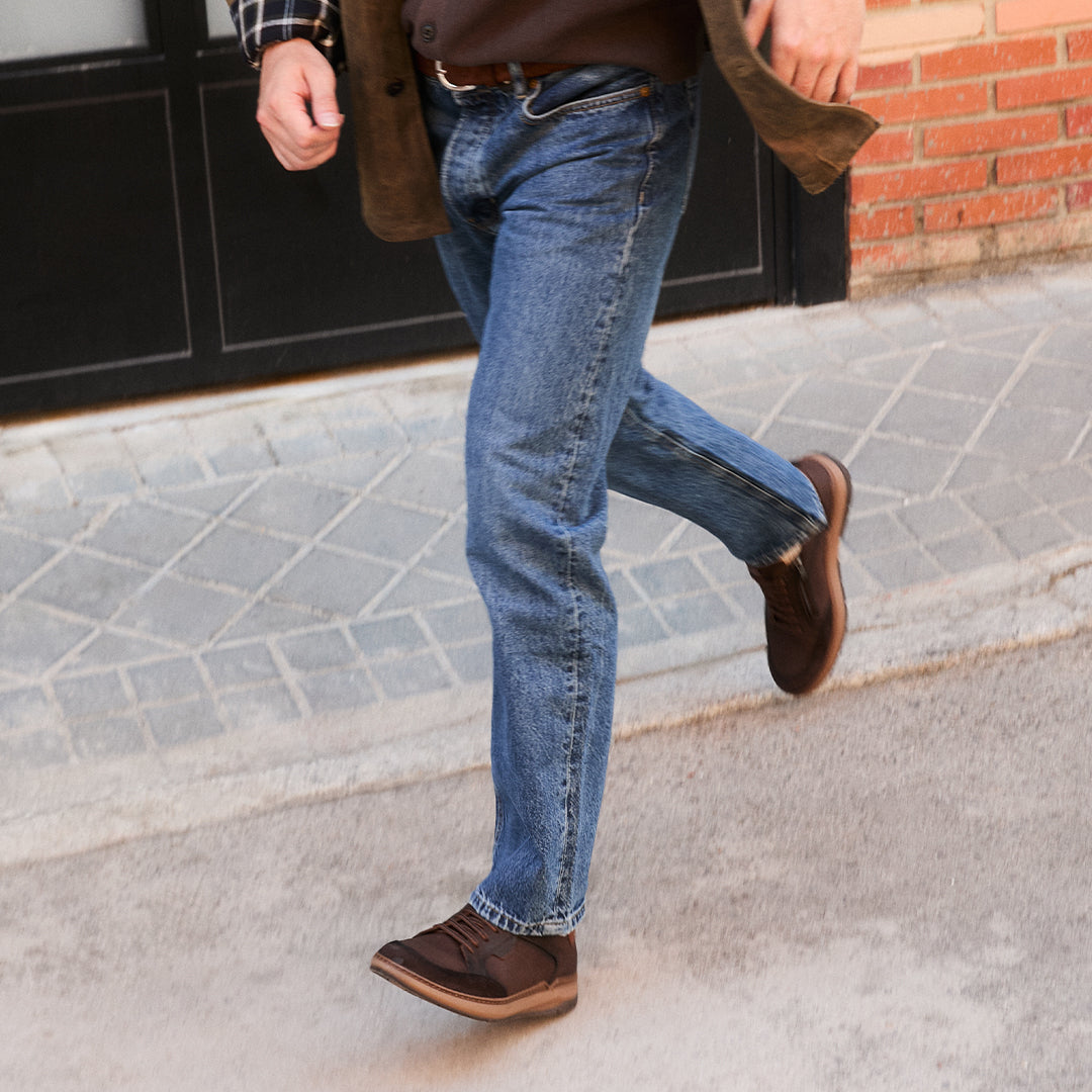 JEFF F2510 Zapato Marrón