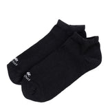 CA0001 Sock Men Black-Black 2p (1676)-2
