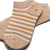 CA0001 Sock Men Sand-Sand Stripes 2p-3