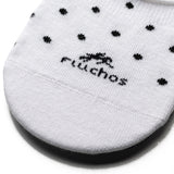 CA0006 Pinkie Women White-White dot 2p-1