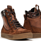 D8910CAIAS CALF+INDIOS+ASPIDE CUERO + CUERO + BRONCE-6
